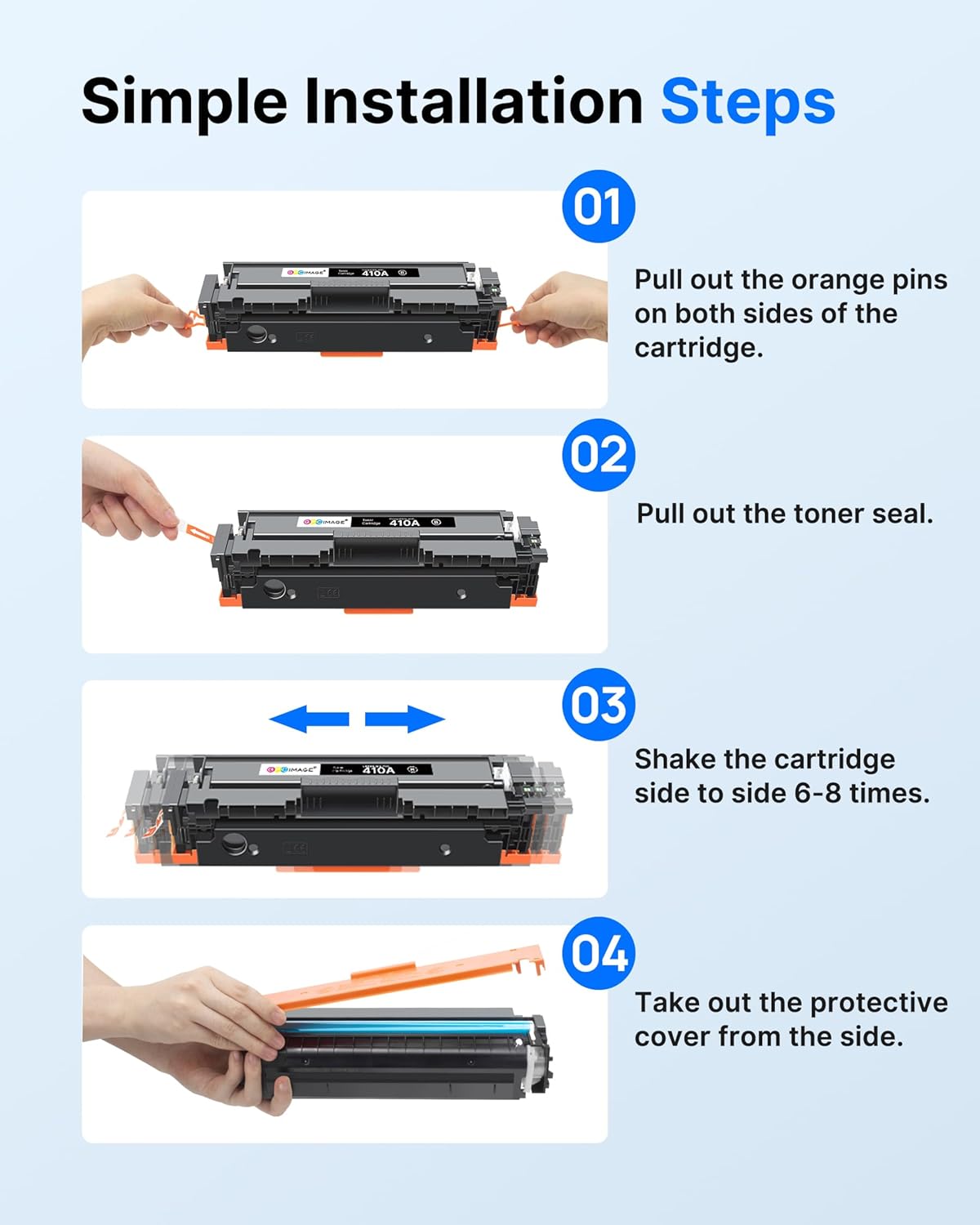 Thumbnail 6 de GPC IMAGE 410A Toner 4er-Pack für HP