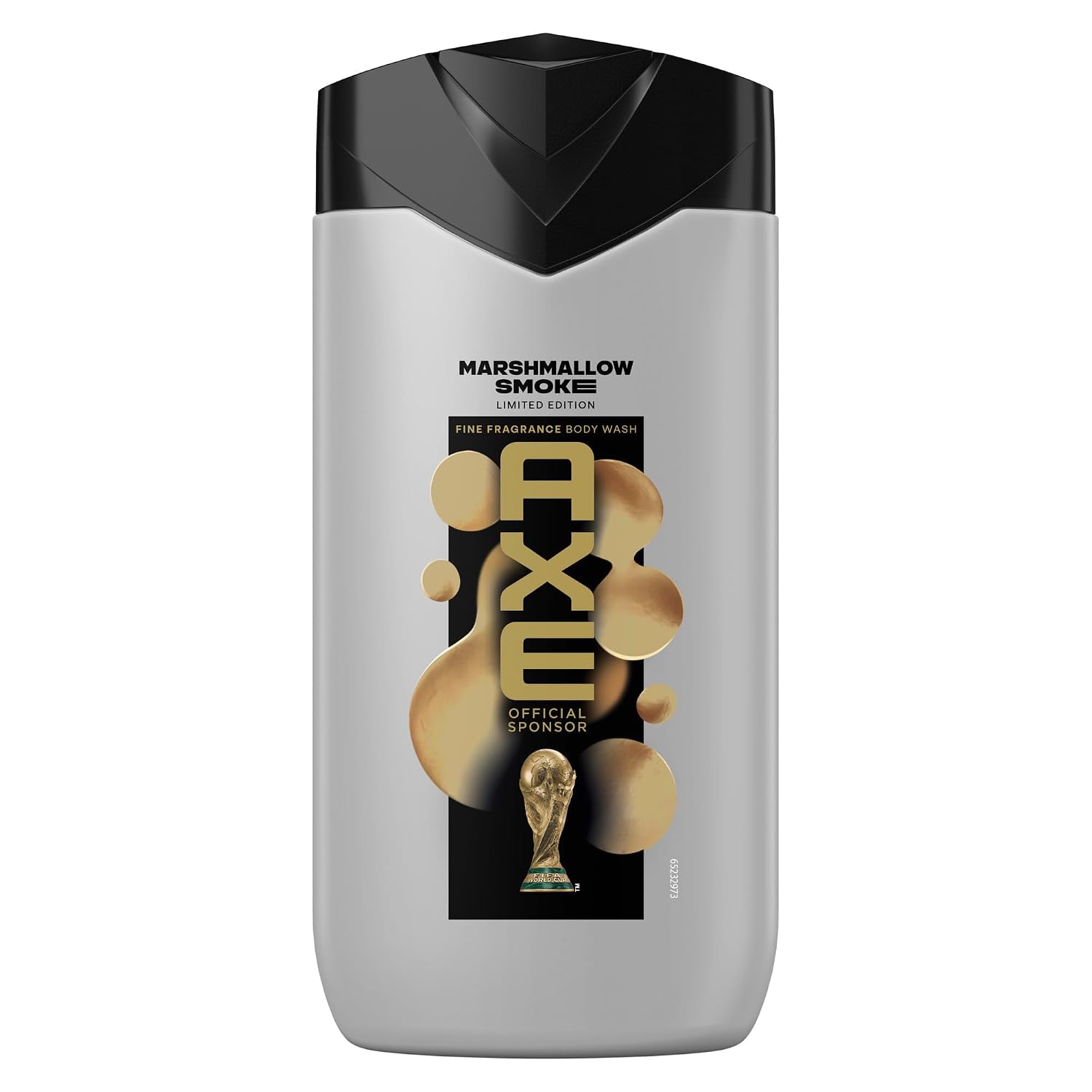 Detalle de AXE Fine Fragrance Duschgel Marshmallow Smoke – 225 ml pro Einheit, Packung mit 3 (Limited Edition Gold Design)