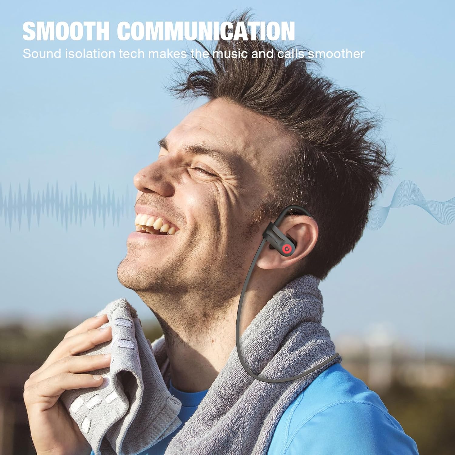 Thumbnail 6 de Boean Bluetooth Headphones 16 Hours