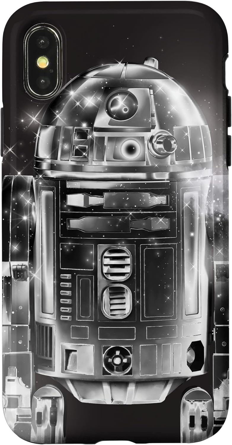 Thumbnail 4 de Coque Star Wars R2-D2 Retro Galaxy Noir pour iPhone 17 (officielle)