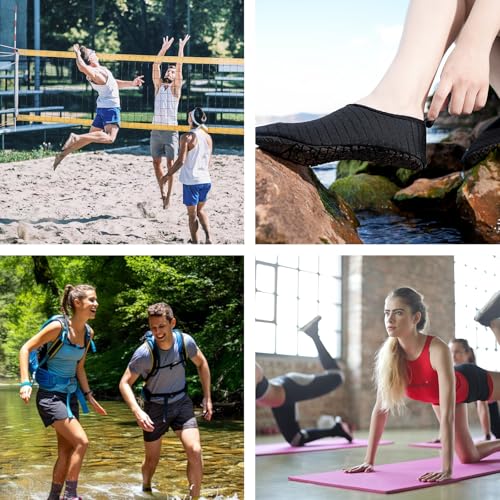 Thumbnail 7 de JOTO Wasserschuhe Badeschuhe für Damen, Herren und Kinder – rutschfest, atmungsaktiv und bequem