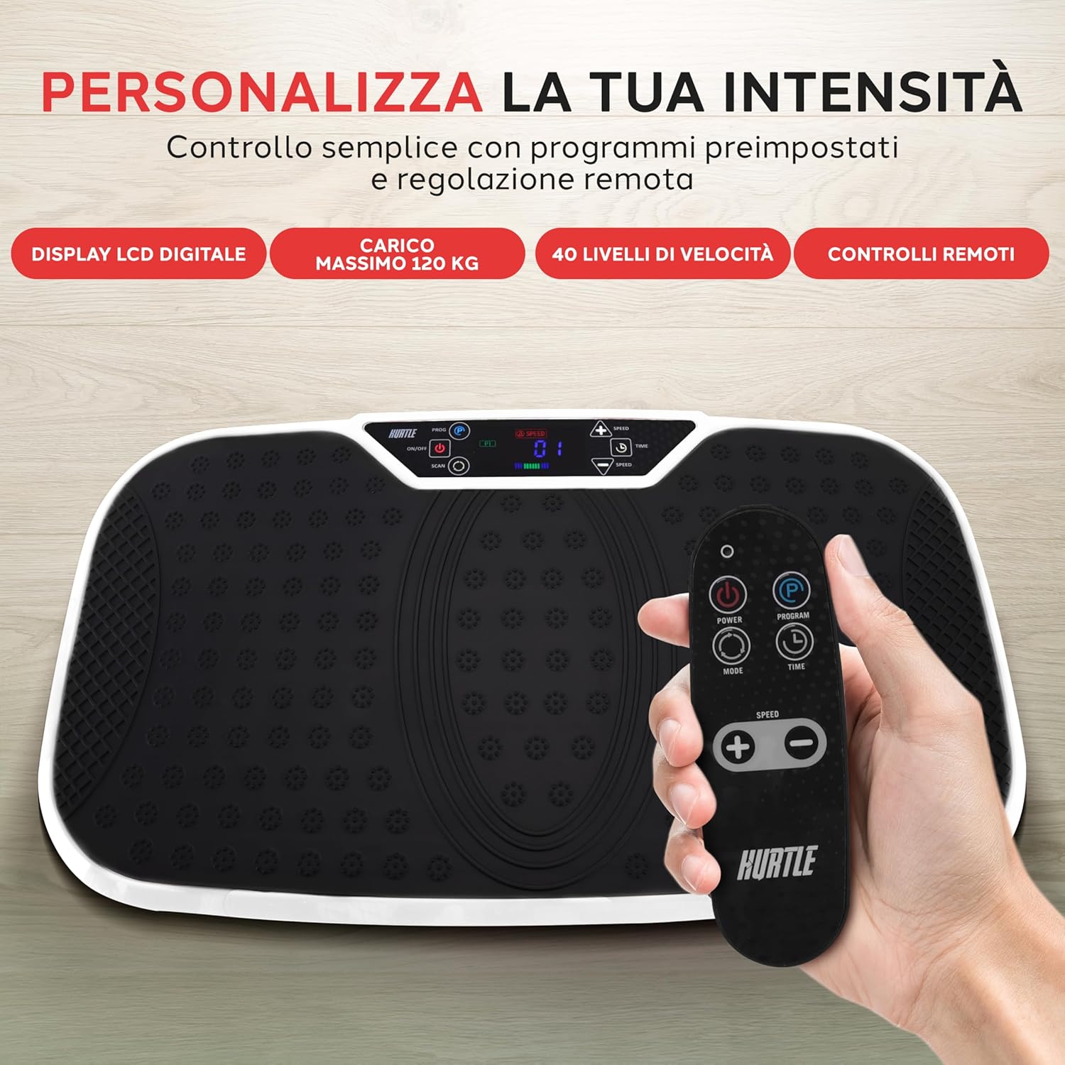 Thumbnail 5 de Hurtle Piattaforma Vibrante Fitness per allenamento vibrazione