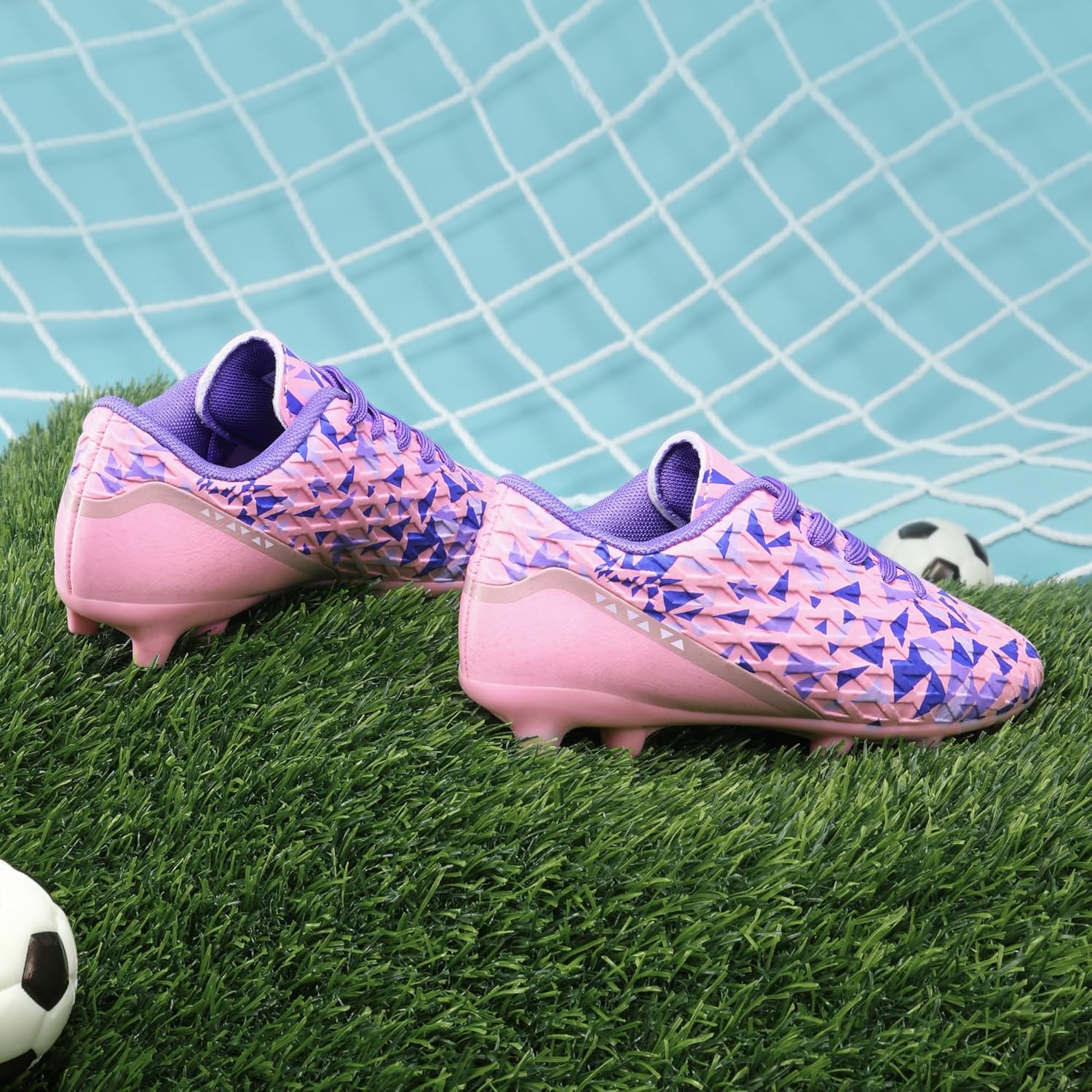 Thumbnail 2 de DREAM PAIRS Youth Soccer Cleats Firm Ground
