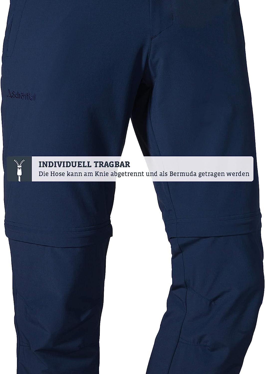 Thumbnail 4 de Schöffel Herren Pants Folkstone Zip Off (22595) – flexible Trekkinghose mit Zip-Off-Funktion