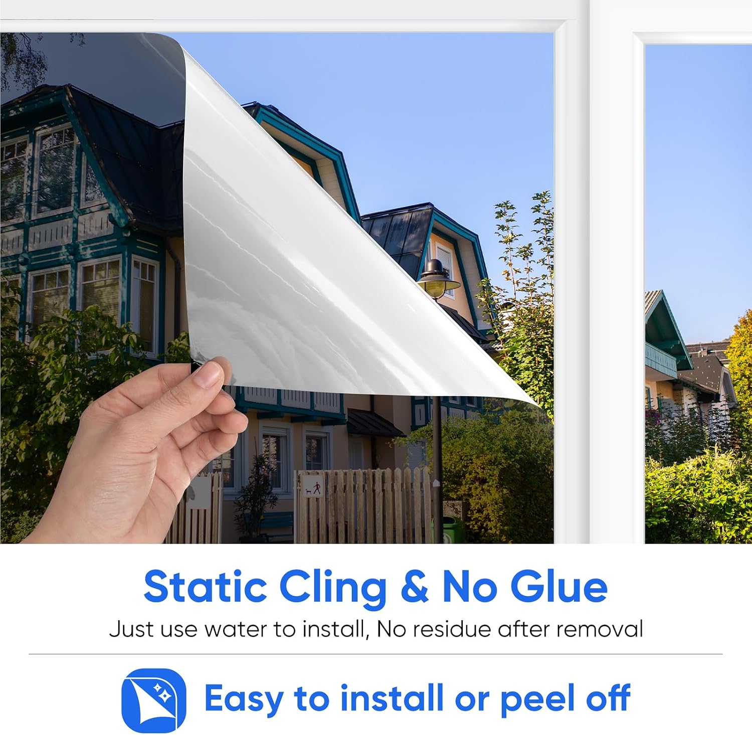 Detalle de Funfox window film, 44.5 x 200 cm