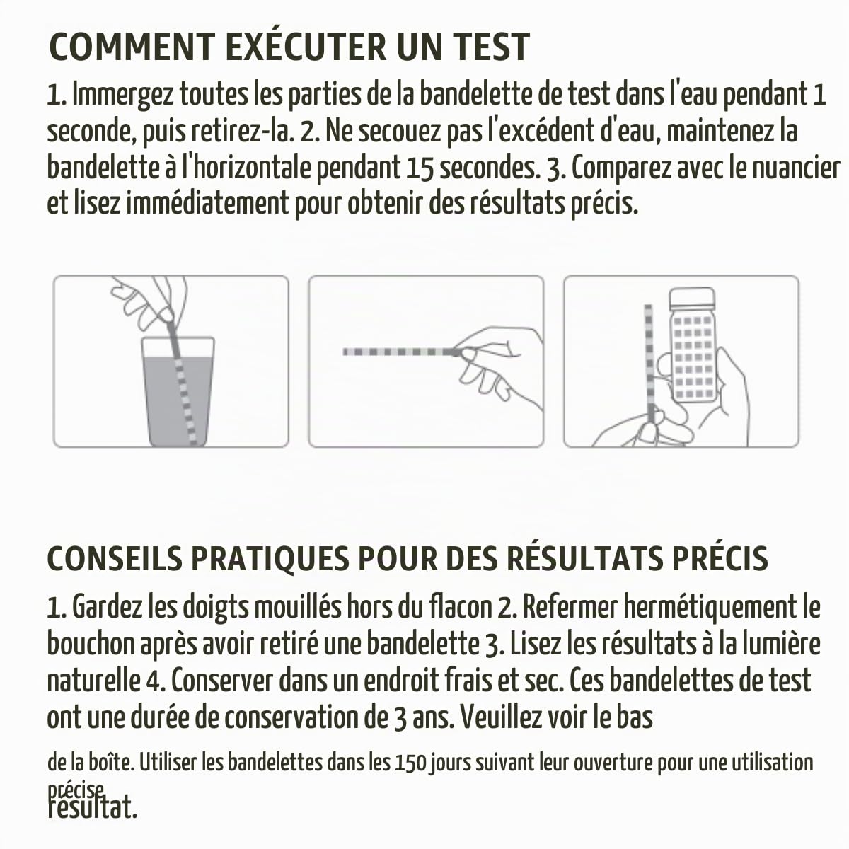 Thumbnail 6 de EASYTEST 7 in 1 Pool Test Strips zwembadteststrips, 150 stuks voor spa