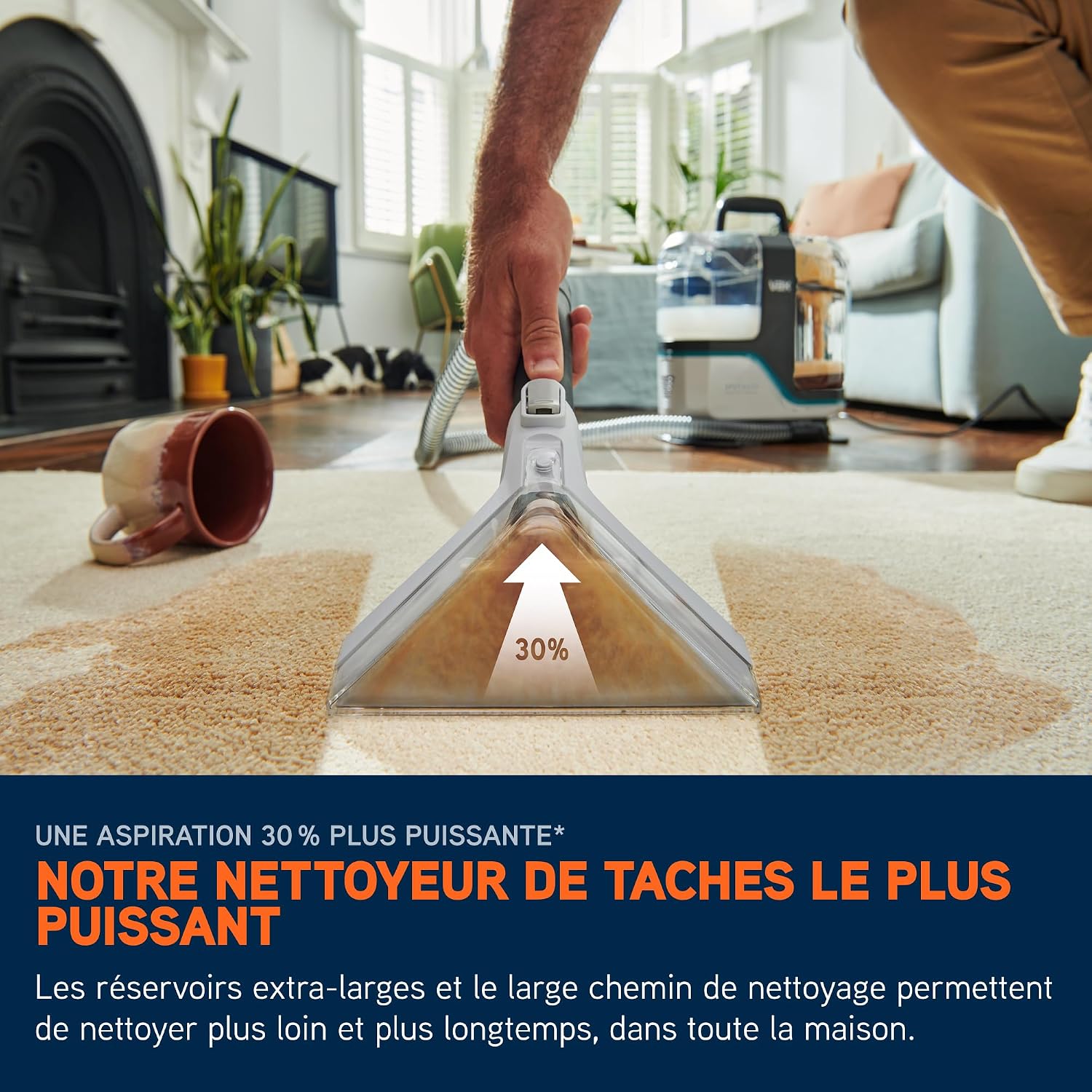 Detalle de Vax SpotWash Max Spot Nettoyeur avec technologie SpinScrub