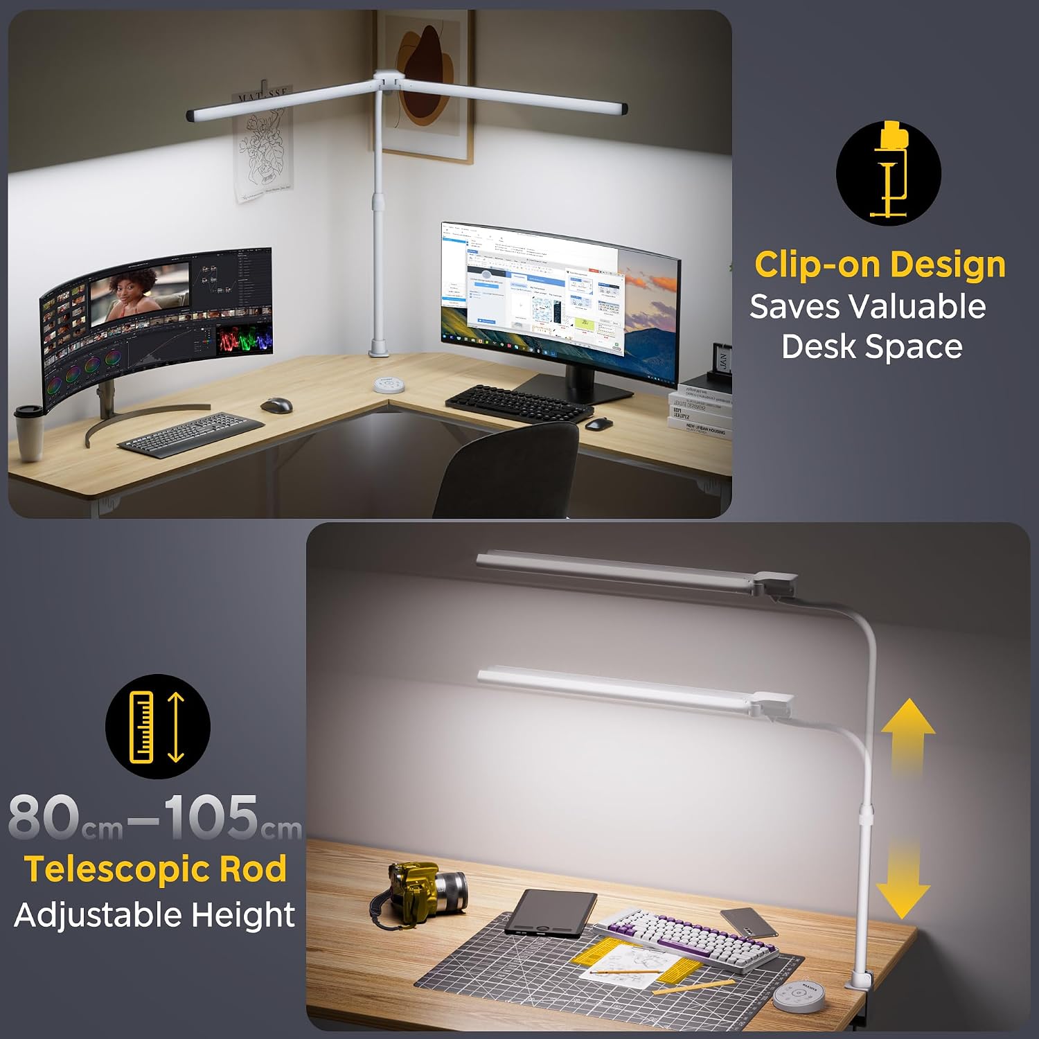 Thumbnail 6 de EYOCEAN Schreibtischlampe 120cm Tageslichtlampe