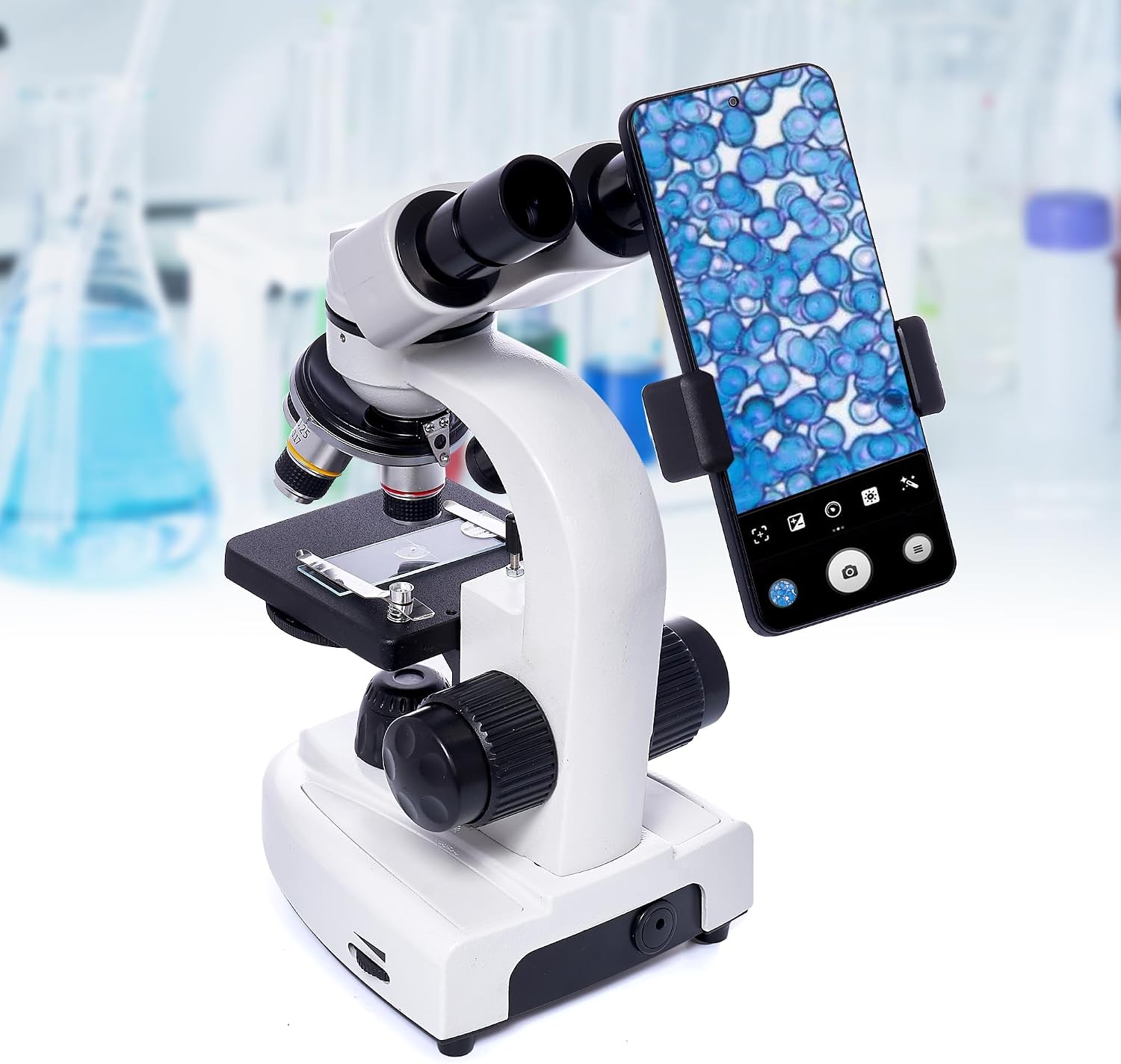 Thumbnail 2 de Binocular Microscope 200x–5000x with 6x multiplier 🔬