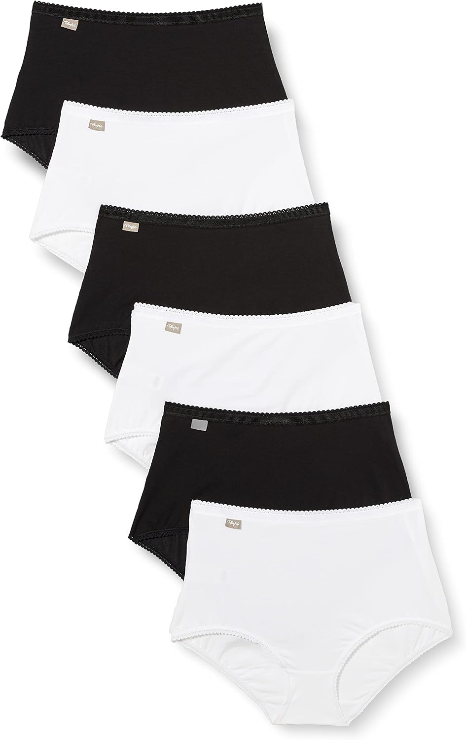 Thumbnail 6 de Playtex Lot de Culottes Maxi Coton Stretch Femme x6 – confort quotidien et finition So White