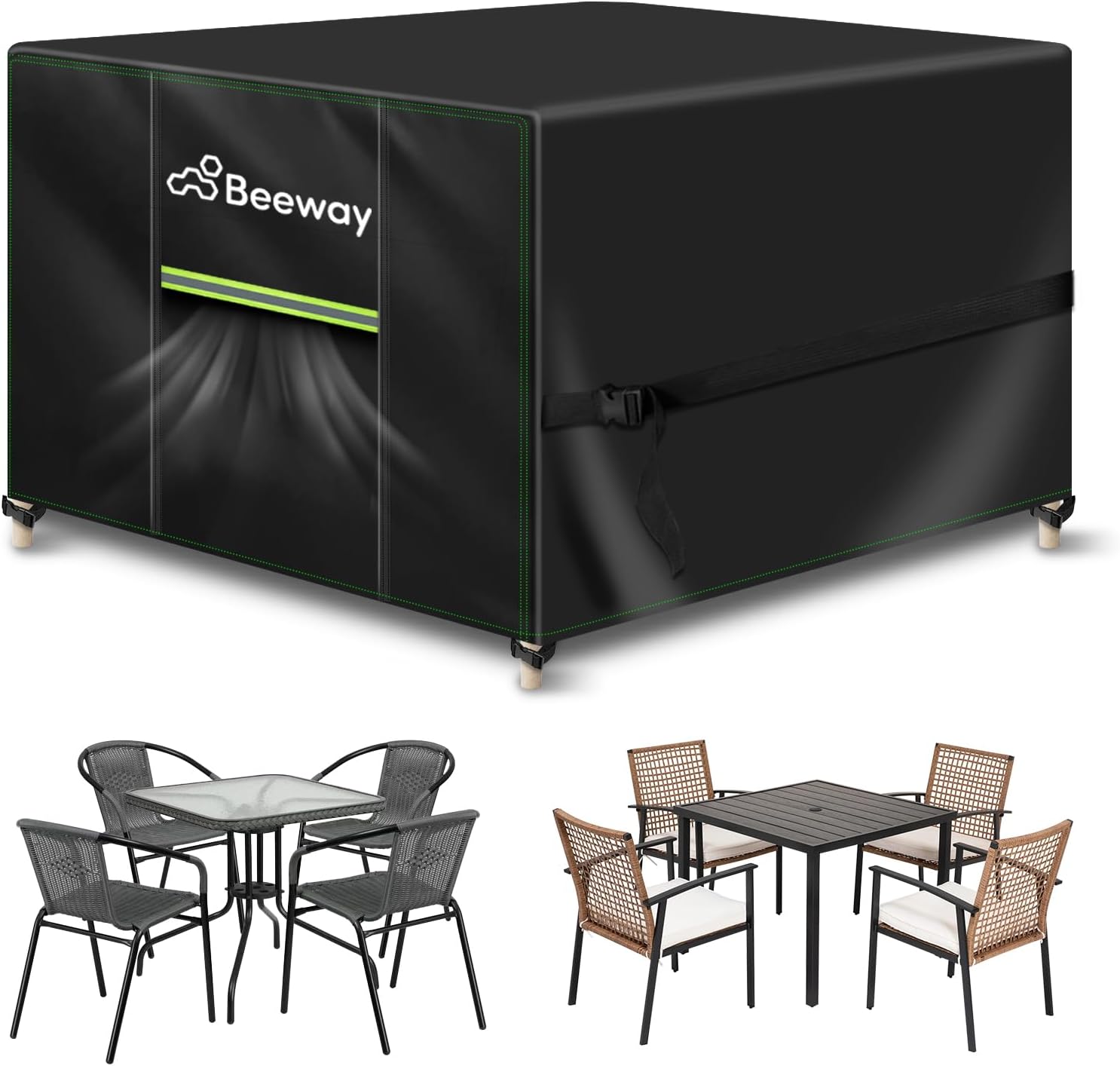 Detalle de Beeway Garden Furniture Cover 150x150x72cm