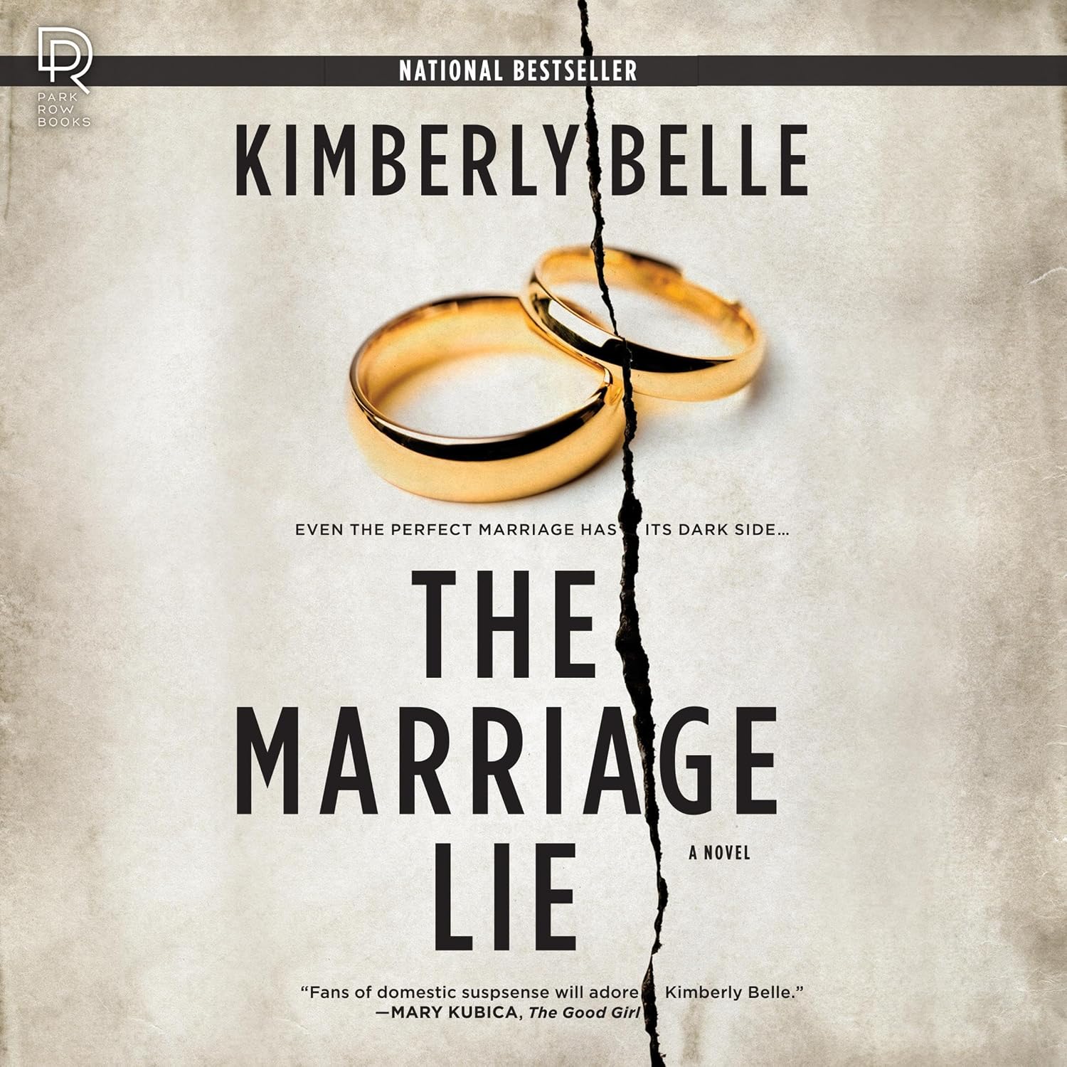 Detalle de The Marriage Lie Audiobook by Kimberly Belle, narrated by Johanna Parker