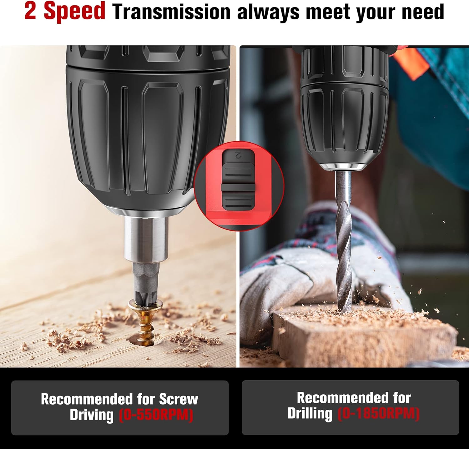 Thumbnail 4 de MHPRO Taladro Percutor 21V 🔨