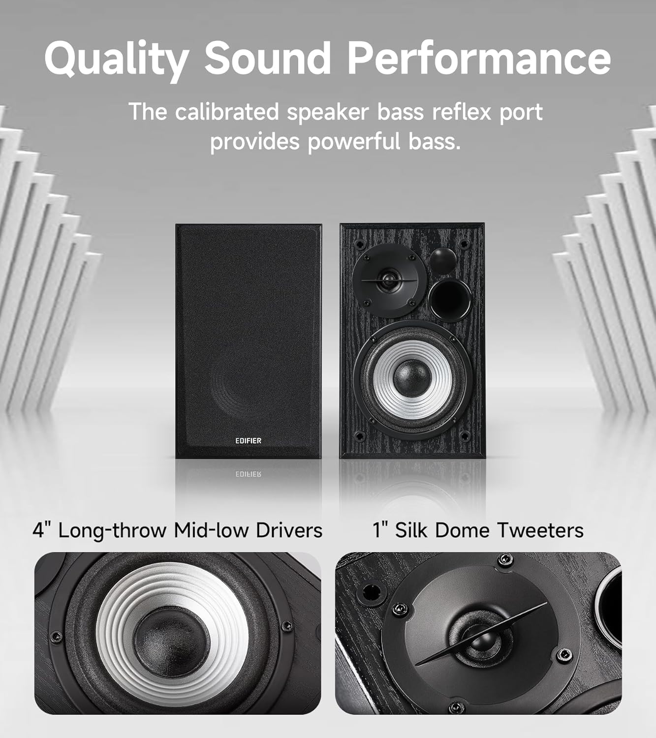 Detalle de Edifier R990BT Bluetooth speakers 24W ๐