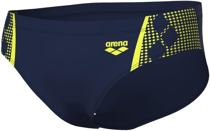 Thumbnail 4 de Arena men’s graphic swim brief (MaxFit Eco) with UPF 50+ protection