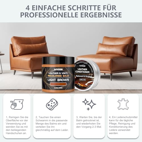 Detalle 2 de Kit Riparazione Pelle Grigio Scuro 100 ml per Divani e Sedili 🛋