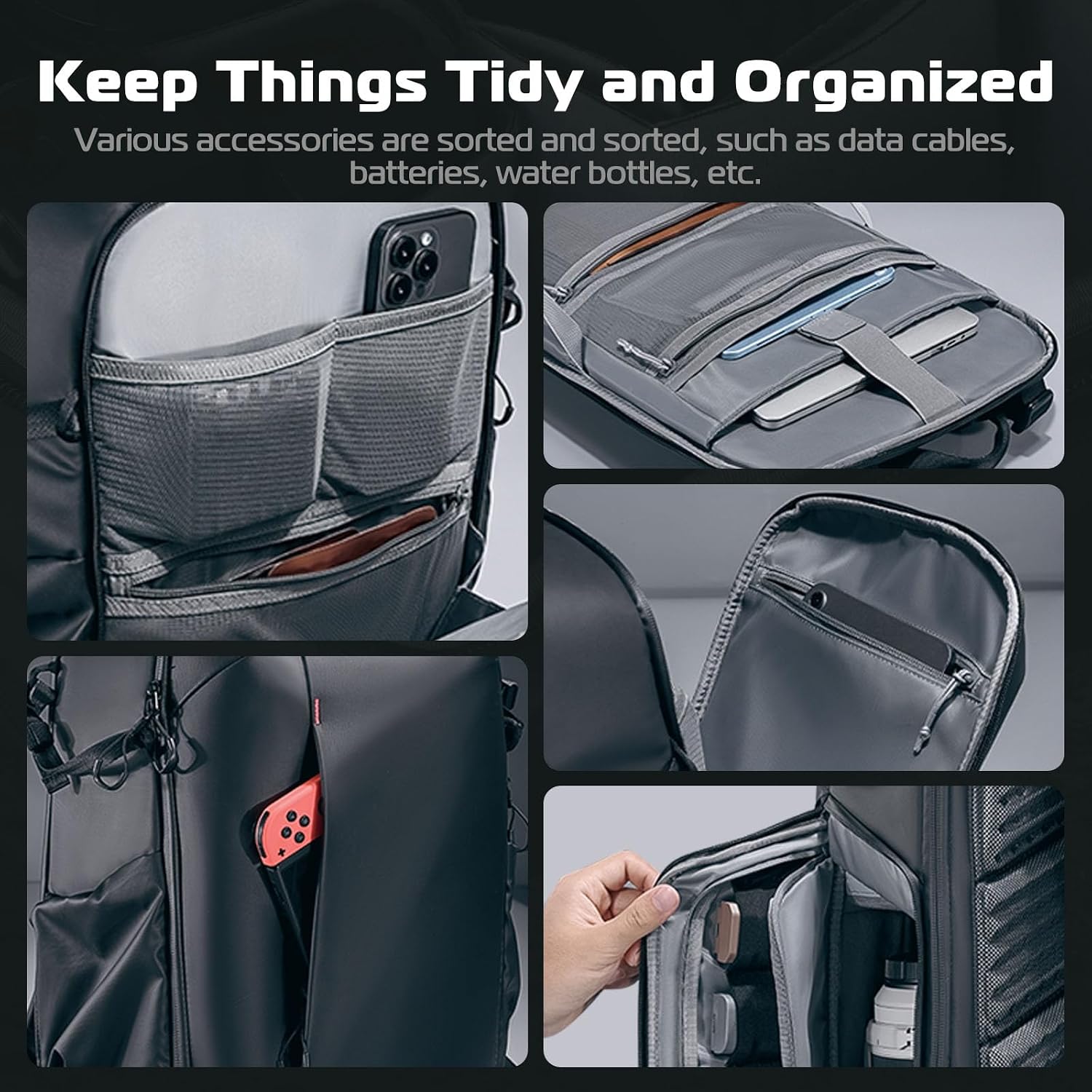 Detalle de ULANZI Camera Backpack 22L