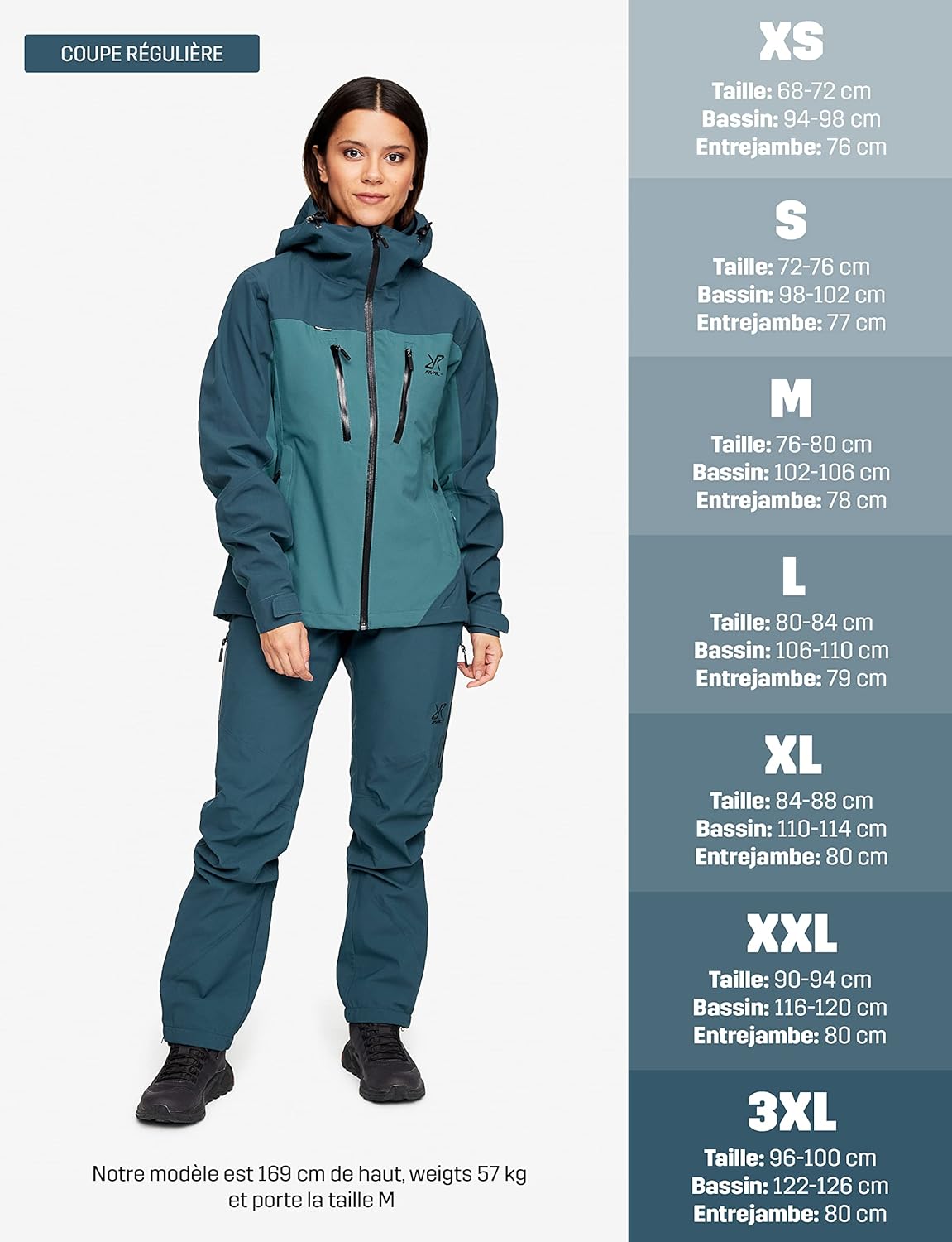 Thumbnail 2 de RevolutionRace Silence Proshell Pants pour femme : pantalon de randonnée ventilé et imperméable