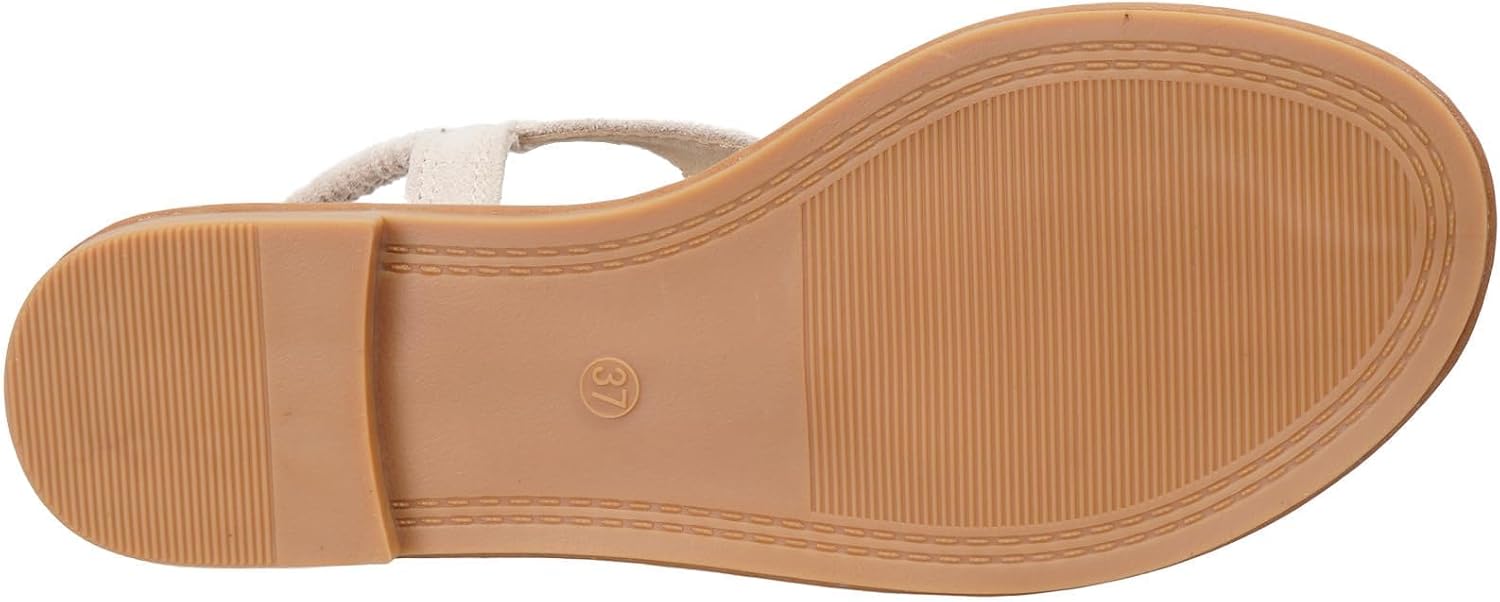 Detalle 1 de JOMIX boho-zomersandalen als leren instappers voor strand en zee