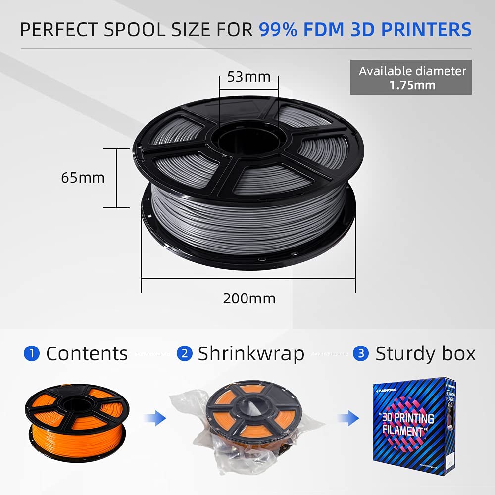 Thumbnail 6 de FLASHFORGE PETG CF 1.75mm 1kg filament