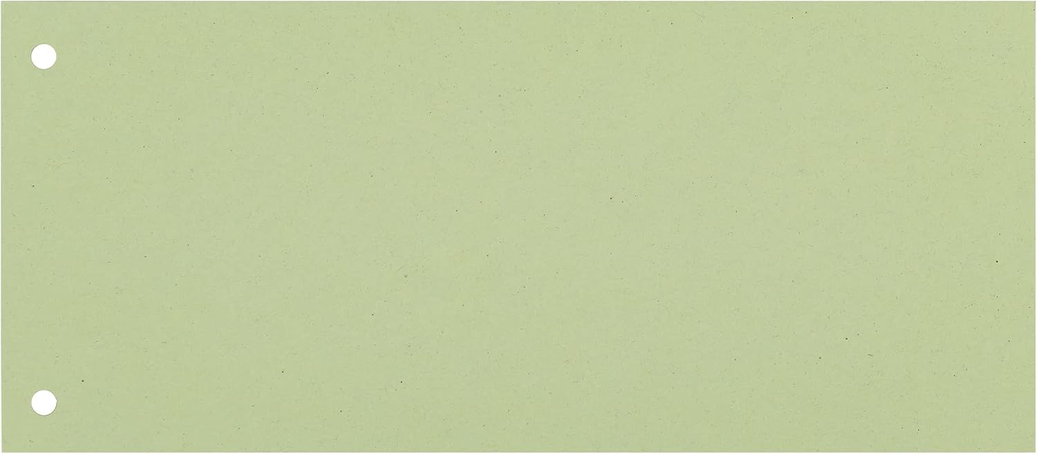 Thumbnail 4 de Oxford Trennstreifen aus Karton, gelocht, grün, 100 Stück (10,5 x 24 cm, 190 g/m²)