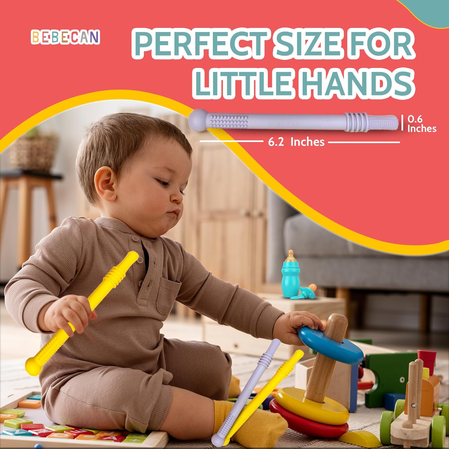 Thumbnail 6 de Bebecan Teething Sticks 36+ months