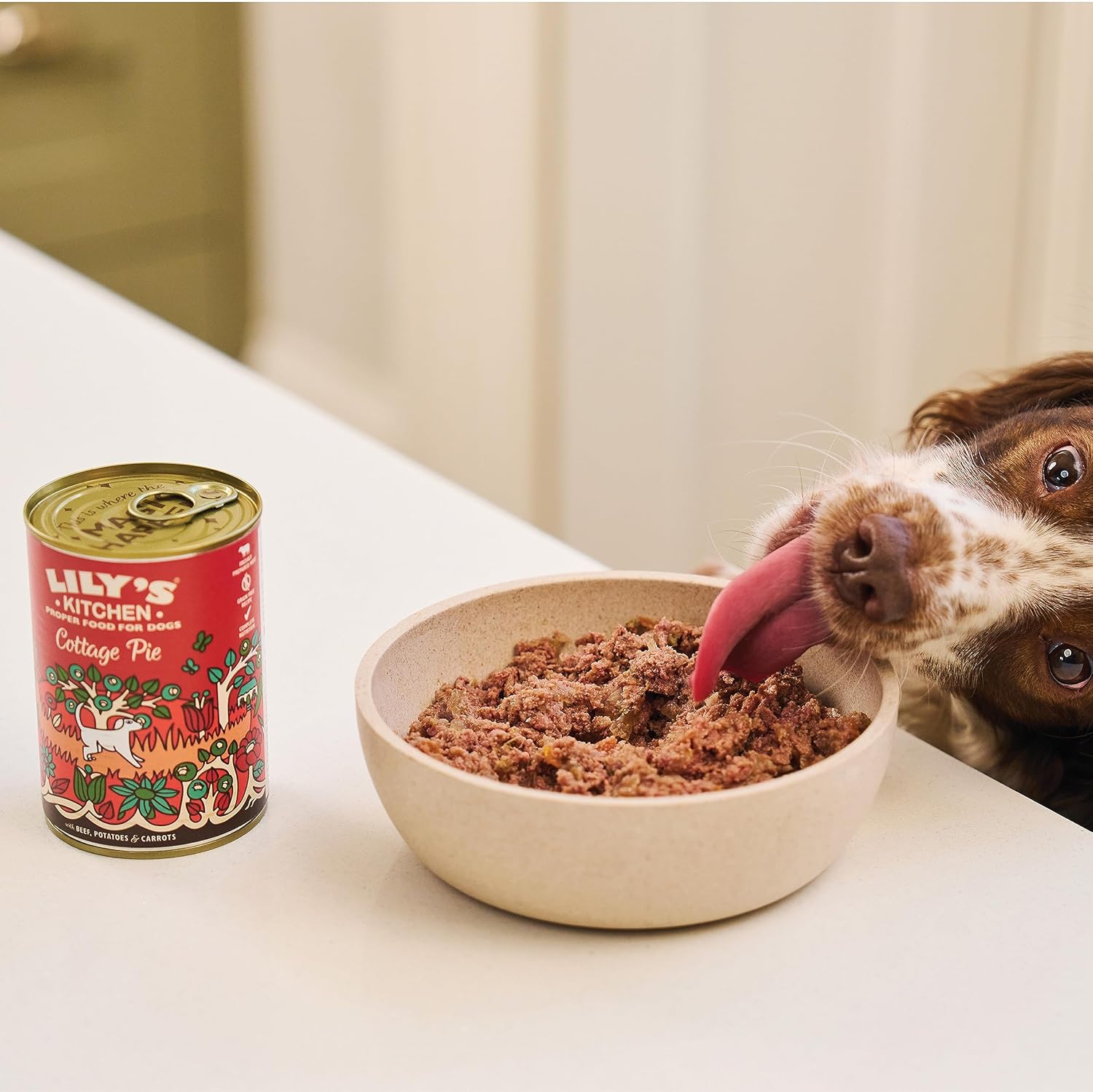 Detalle de Lily's Kitchen Cibo Umido per Cani – Ricetta al Manzo (Cottage Pie) 10 x 150 g