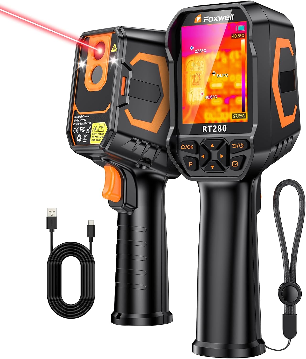 Detalle de FOXWELL Thermal Imaging Camera RT280