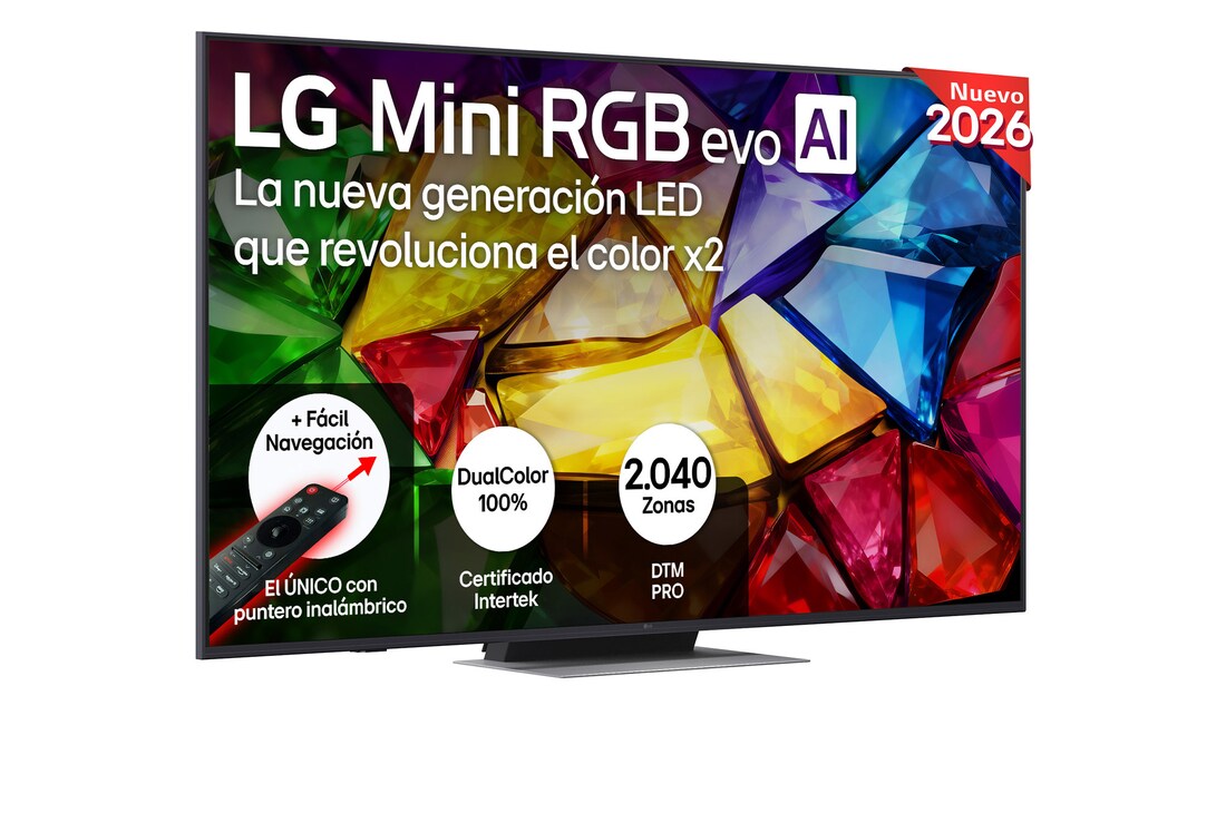 Detalle de LG 65MRGB86 - Smart TV Mini RGB AI de 65'' (4K, 2026)