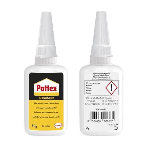 Detalle de Pattex Adhesivo Instantáneo Extra Fuerte 50 g: pega rápida y resistente para múltiples materiales