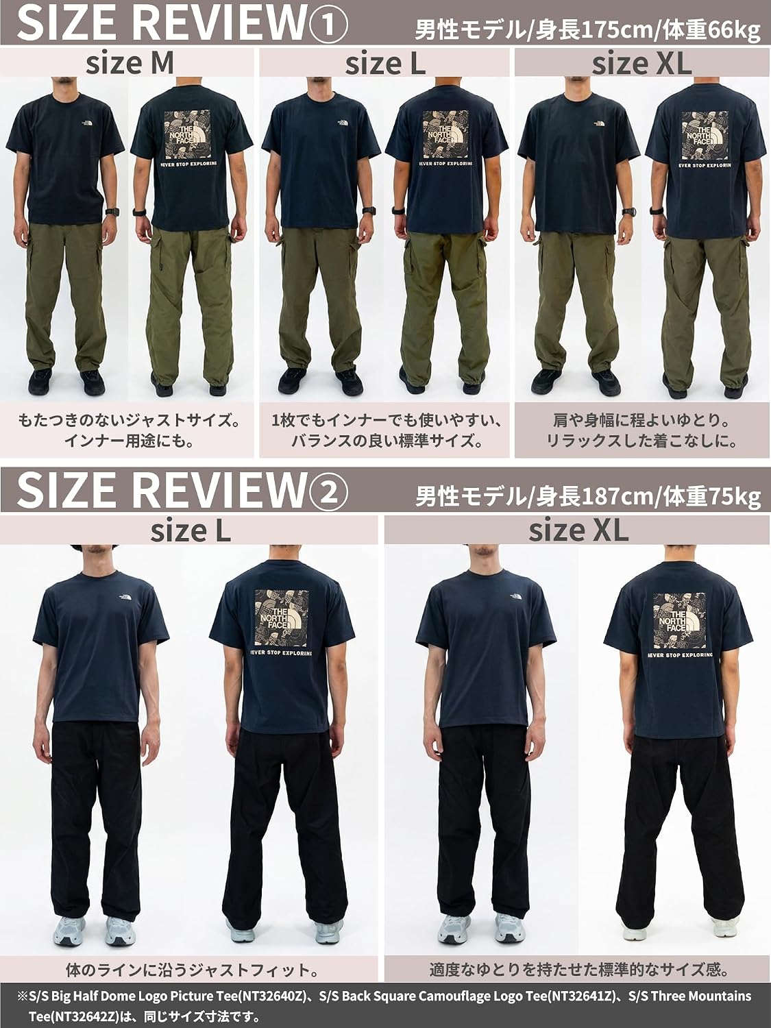 Thumbnail 3 de THE NORTH FACE 半袖Tシャツ 吸汗速乾・抗菌防臭加工、山嶺バックプリント