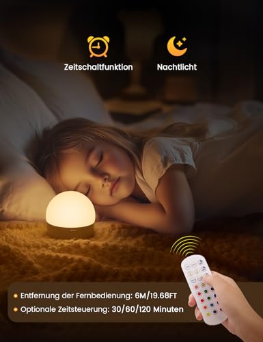 Detalle de Aufladbare Glühbirne von TailcasLED mit Fernbedienung – 15 farbige, dimmbare RGB-Glühbirne