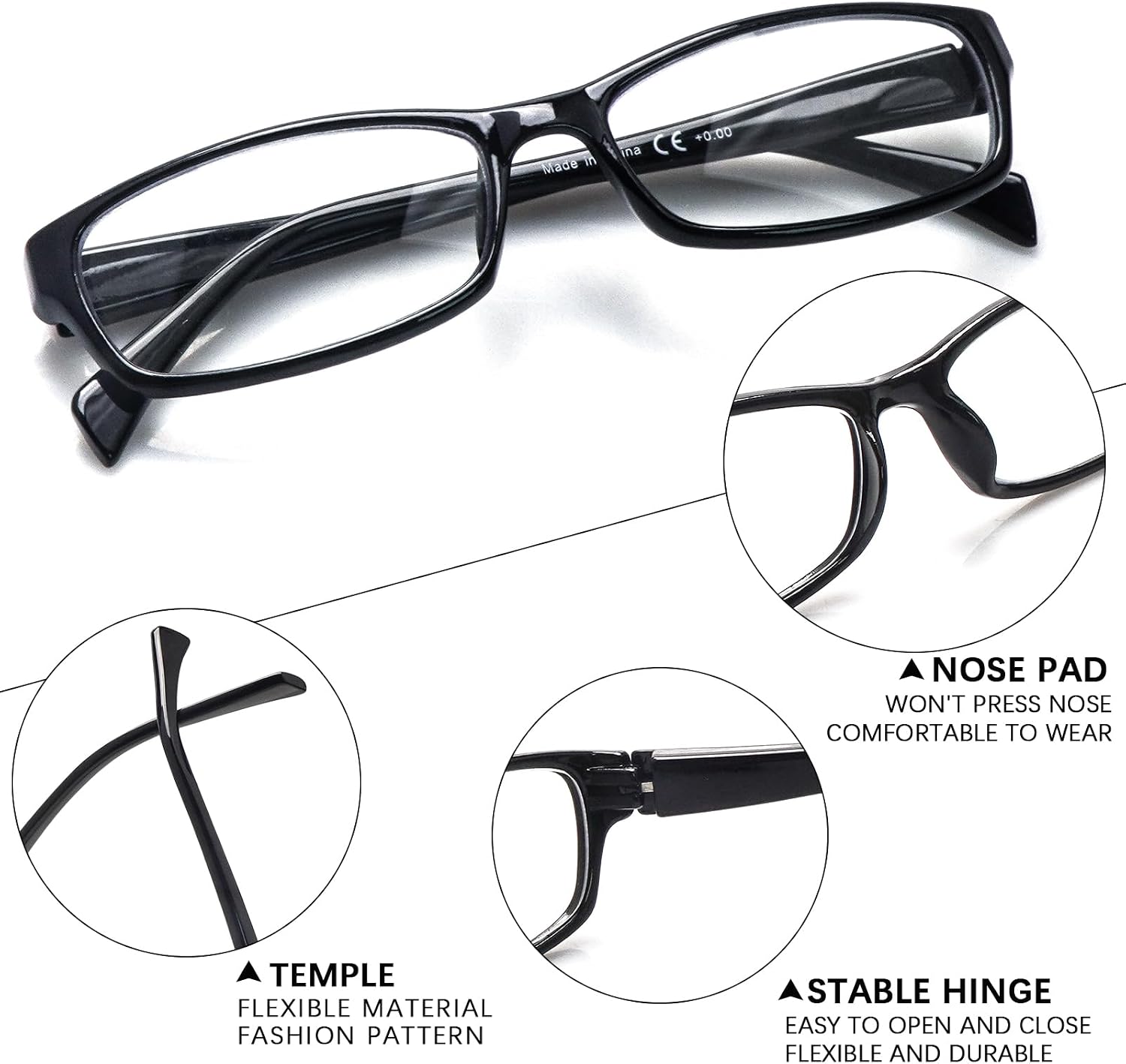 Detalle 1 de VIDEBLA Reading Glasses 6-Pack