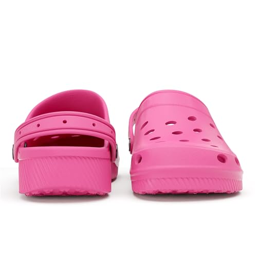 Detalle de Lakeland Active Children's Silloth Lightweight Ventilated Clogs – Hot Pink (11 Child UK)