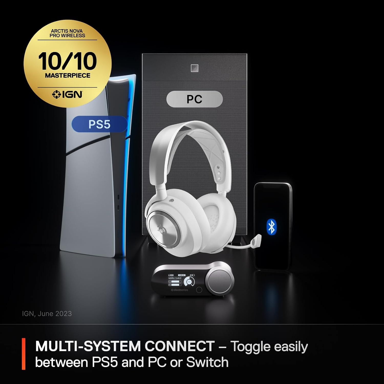 Thumbnail 1 de SteelSeries Arctis Nova Pro Wireless