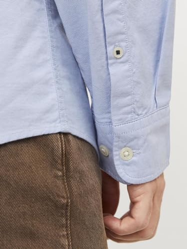 Thumbnail 5 de Jack & Jones Jjeoxford Shirt L/S L camisa hombre azul cachemira