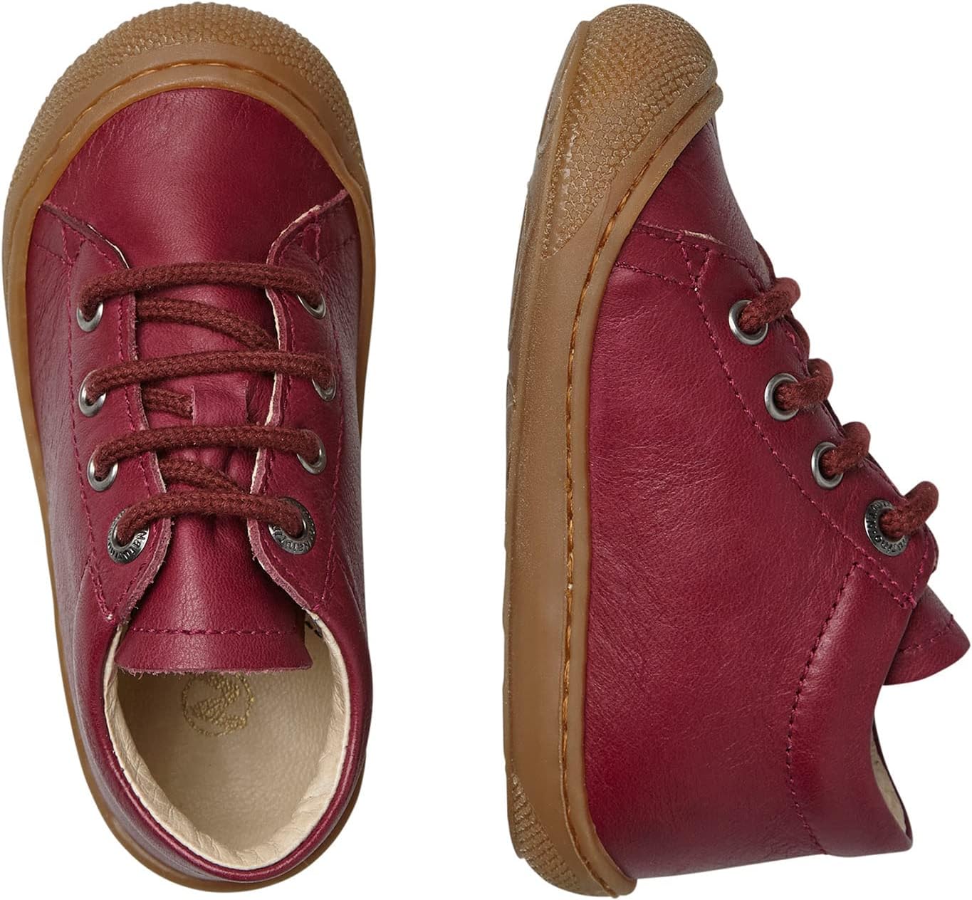 Thumbnail 3 de Naturino Lauflernschuhe aus Metallic – Leder-Außenmaterial mit Schnürverschluss