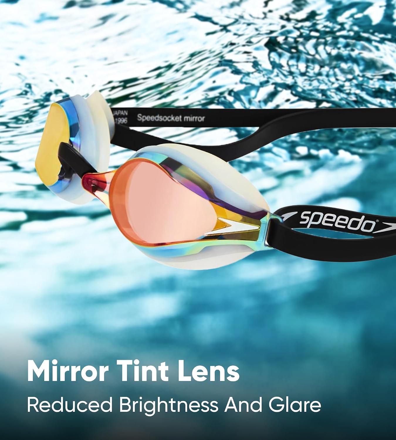 Thumbnail 6 de Speedo Unisex-Adult Fastskin Speedsocket 2 Swimming Goggles