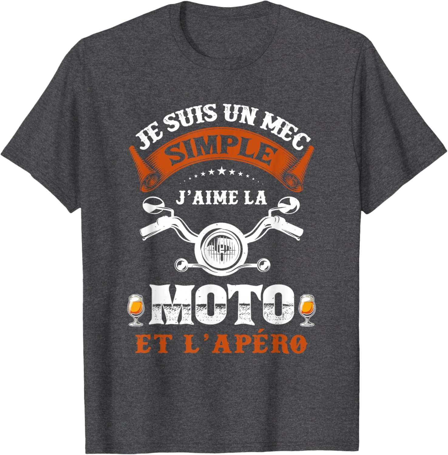 Thumbnail 4 de T-shirt Motard Humour – Fans de Moto et d'Apéro