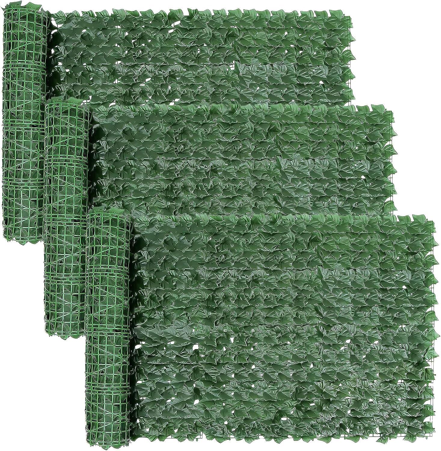 Detalle de Künstlicher Efeu Sichtschutz 1x3 m