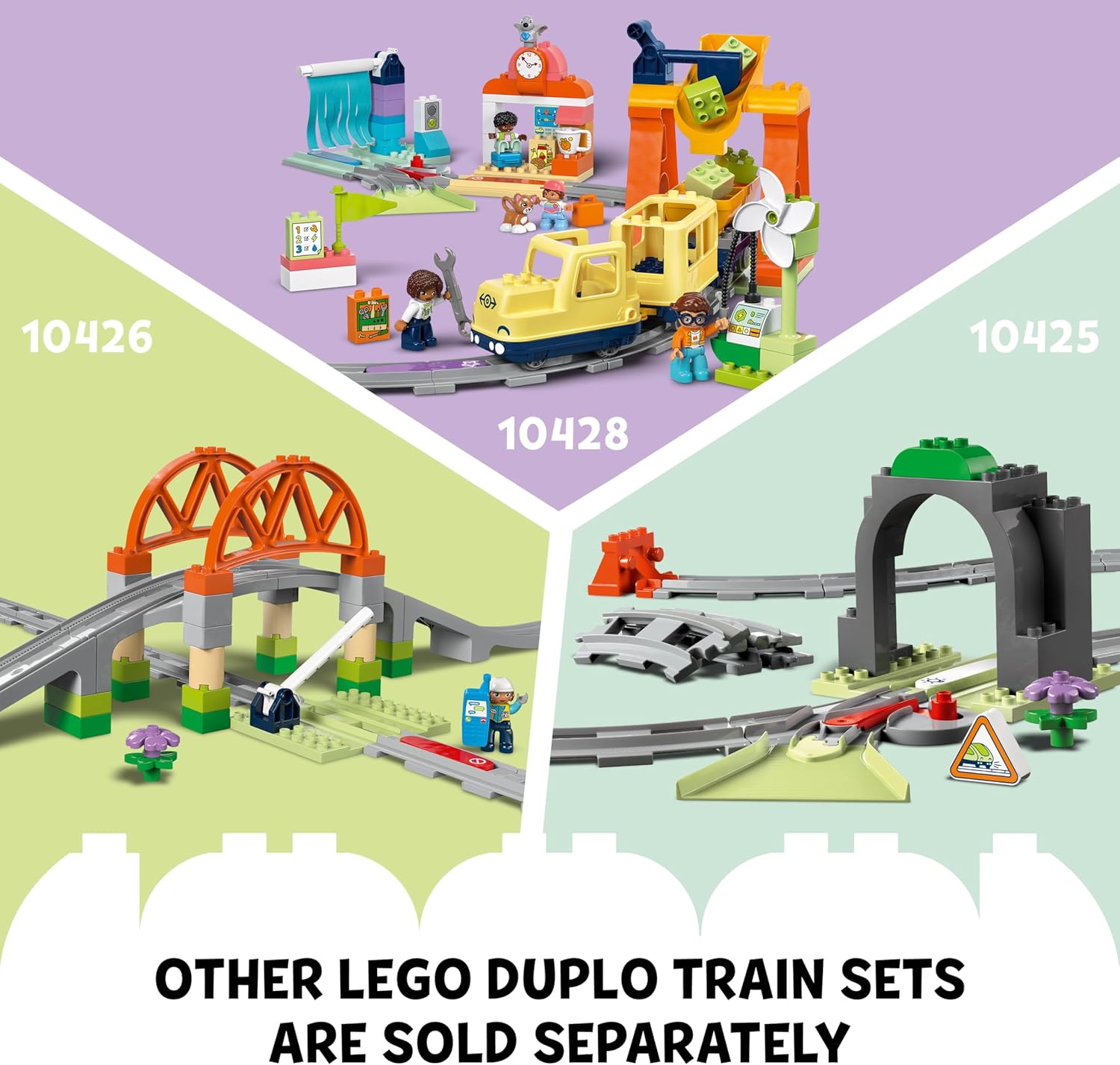 Thumbnail 6 de LEGO DUPLO Interactive Adventure Train Set 10427 – Toddler learning toy for 2+ year olds