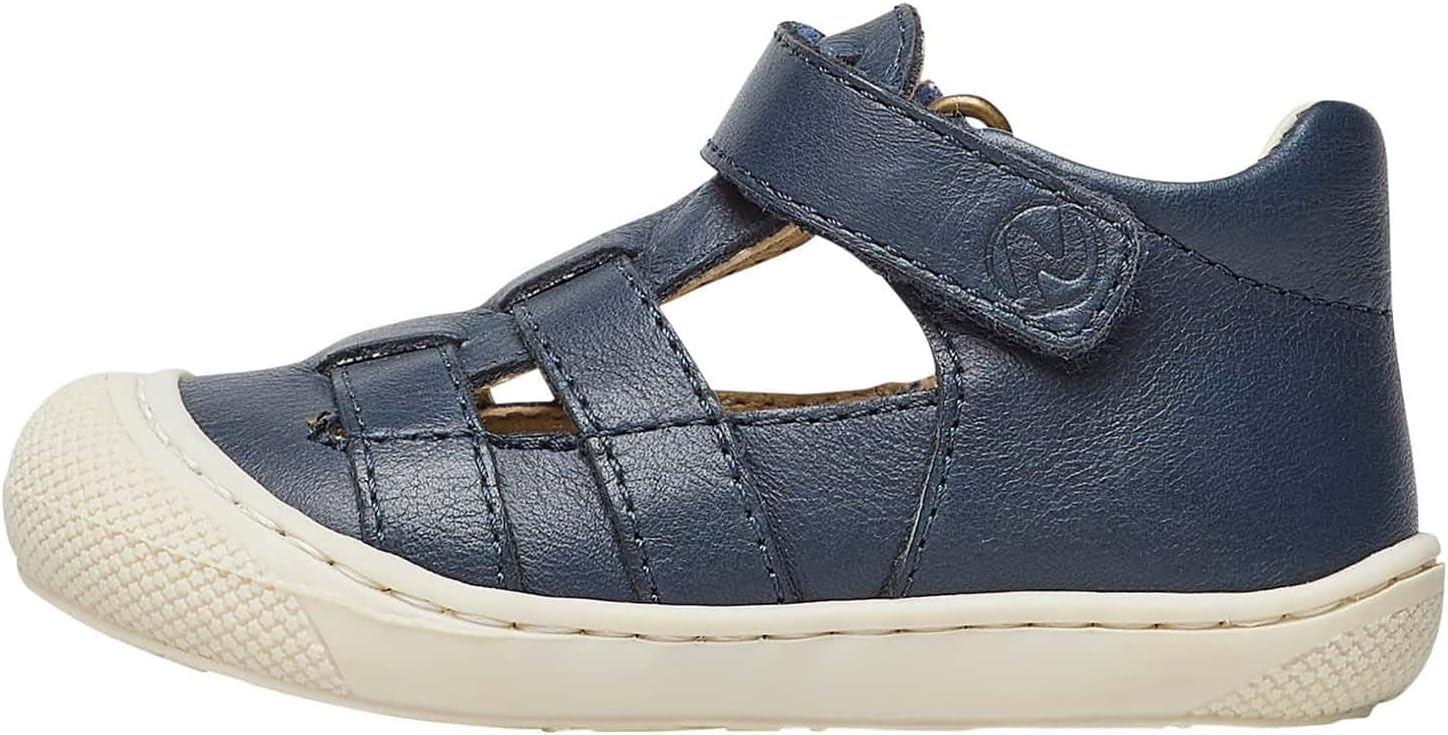 Thumbnail 6 de Naturino Halb offene Sandalen aus Leder – Klettverschluss, Lederinnen- und -obermaterial