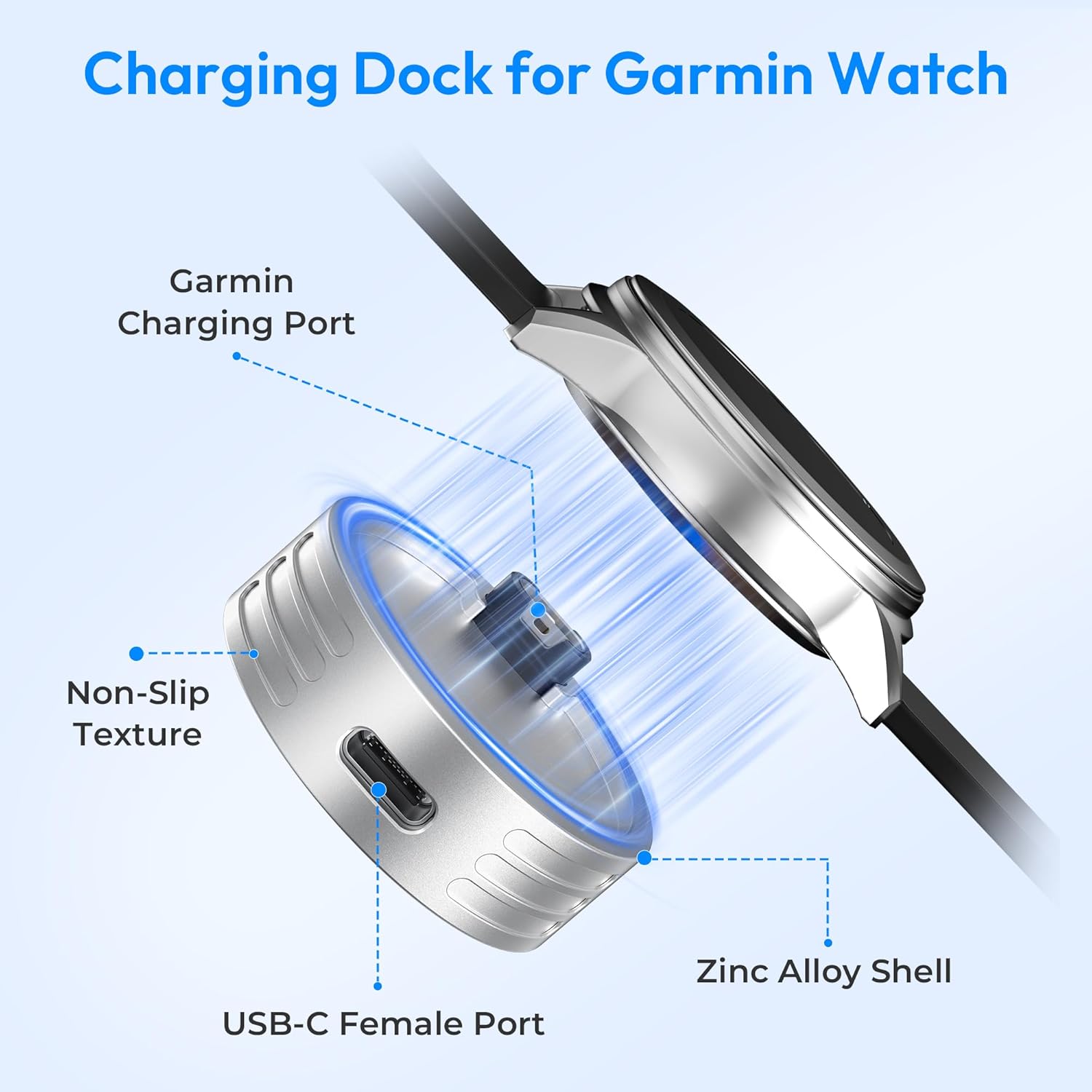 Thumbnail 4 de Ruxely USB-C Charger Adapter for Garmin Watch