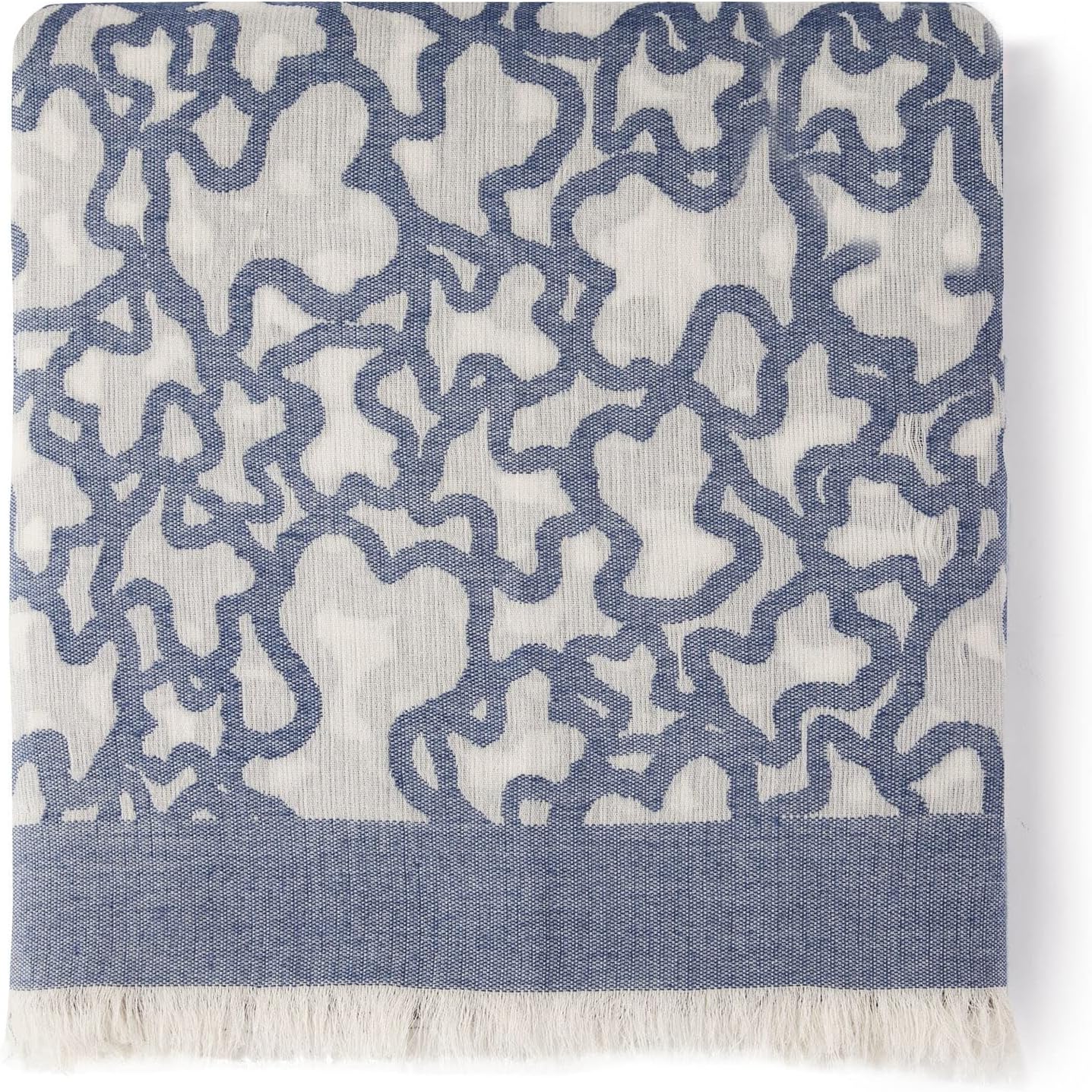 Detalle de TOUS Foulard Kaos color jeans 🧣