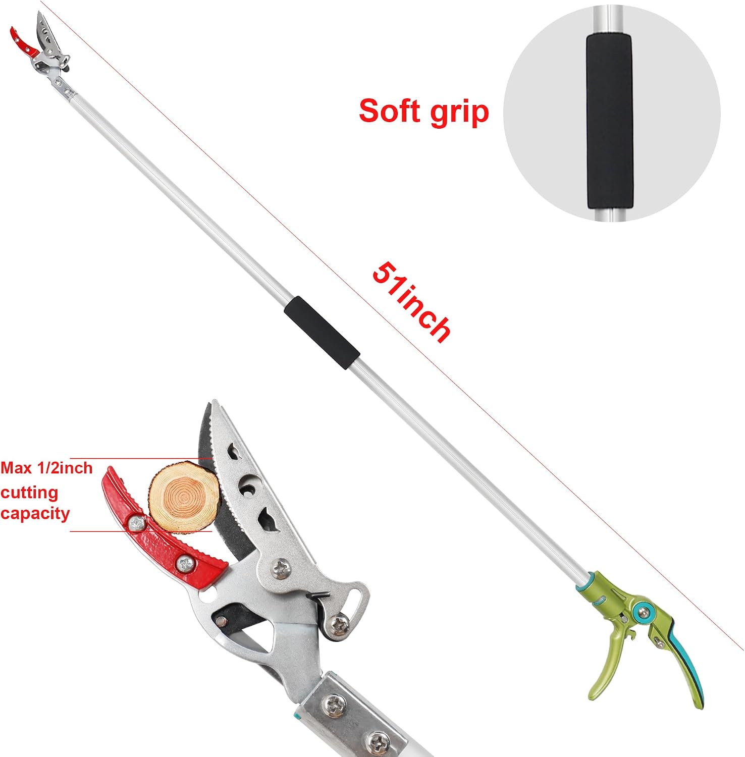 Detalle 2 de GARTOL Tree Pruner 130cm Long Reach