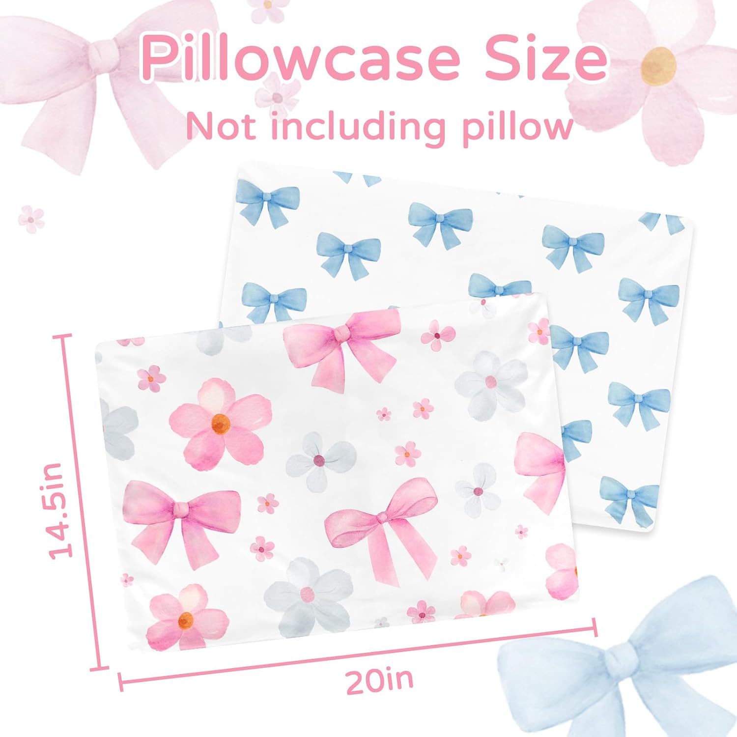Detalle de Hooyax Toddler Pillowcases, 2-Pack