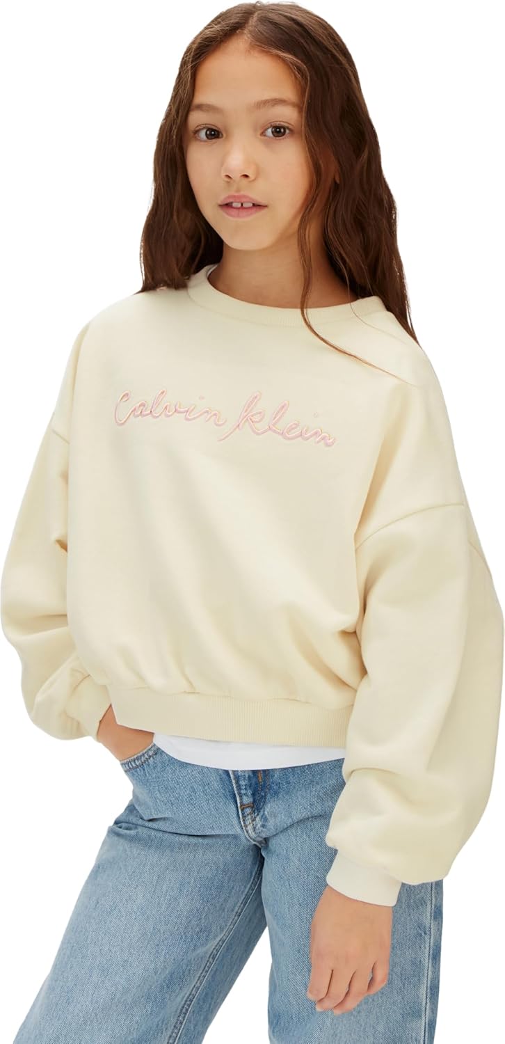 Thumbnail 6 de Calvin Klein CK Crewneck Sweatshirt Lvcksjb25g: felpa per ragazzi versatile e confortevole
