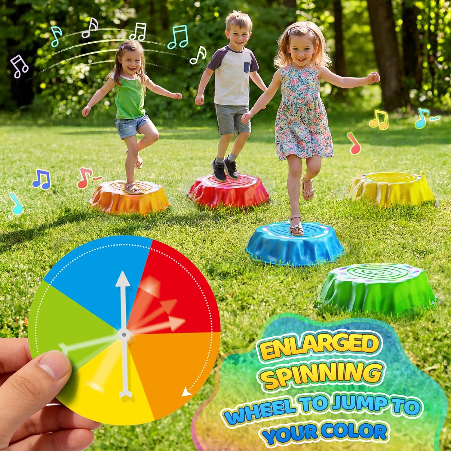 Thumbnail 3 de Flooyes Stepping Stones 6pcs for Toddlers 🧩