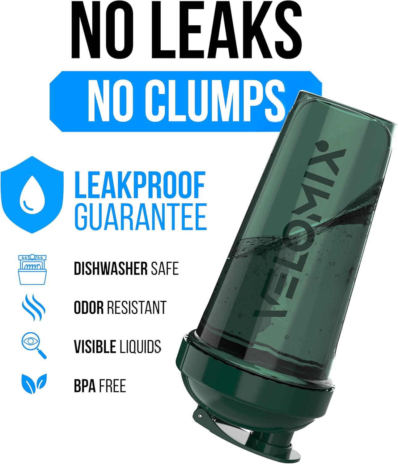 Thumbnail 2 de VELOMIX 6-Pack 28 oz protein shaker 🥤