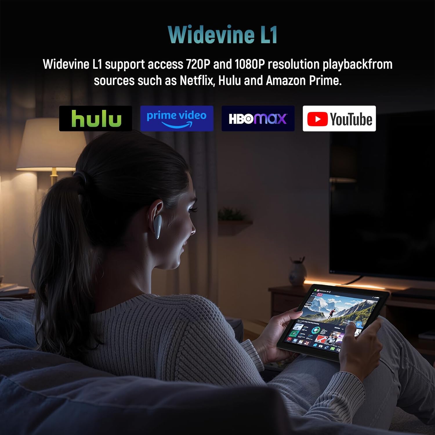 Thumbnail 6 de Gleeso Android 15 Tablet (10-inch) with 30GB RAM expansion, Wi‑Fi 6, Bluetooth 5.4 and 6200mAh battery